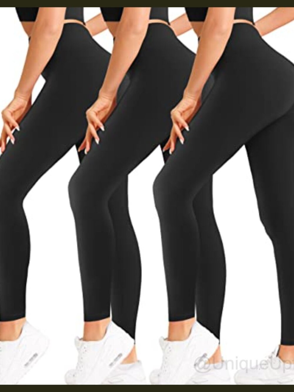 High Waisted Ultra Soft Leggings Women Stretchy Tummy Control Ankle